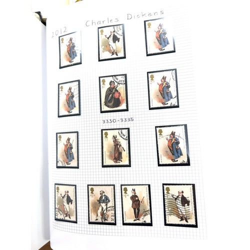 354 - Selection of 6 stamp albums to include Comics, birds, Winnie the Pooh etc