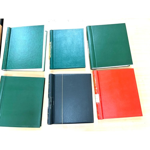 358 - Selection of 6 stamp albums to include 1975 turner, ducks, birds etc