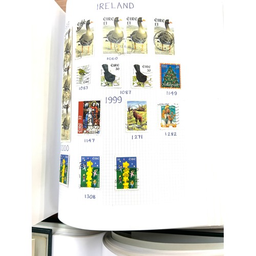 355 - Selection of 6 stamp albums to include Ireland, USA, birds etc