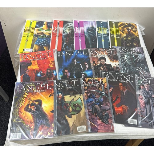 104 - Selection of assorted modern comics to include The Griffin, Angel after fall etc