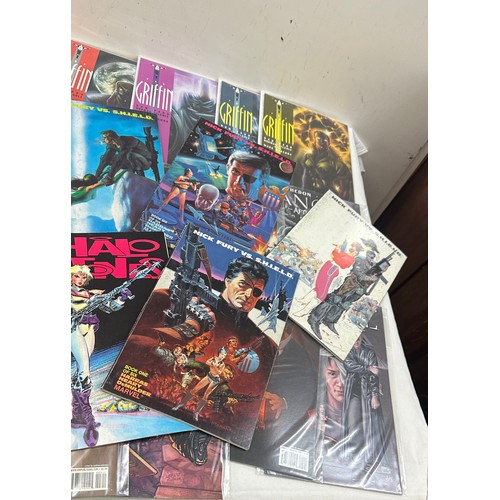 104 - Selection of assorted modern comics to include The Griffin, Angel after fall etc