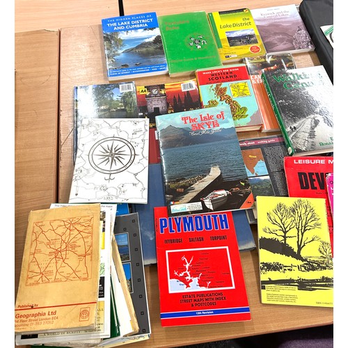 365 - Large selection of travelling books to include classic walks Britain, Mountains, maps etc