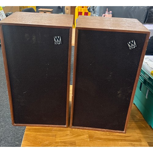 332 - Wharfdale W XP2 speakers