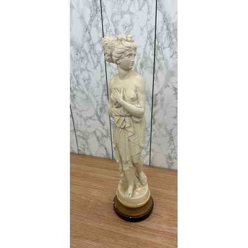 626 - Large plaster lady figure, height approximately