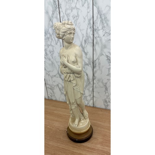 626 - Large plaster lady figure, height approximately