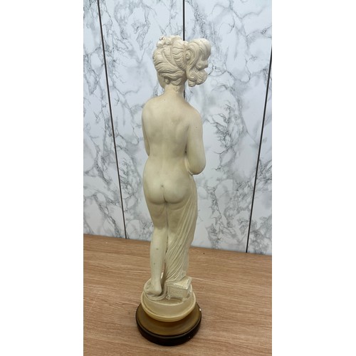 626 - Large plaster lady figure, height approximately