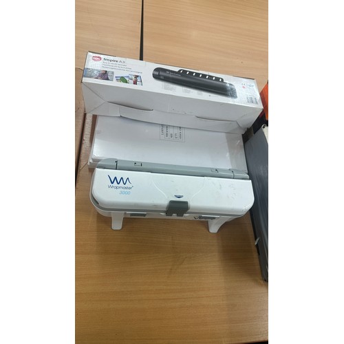 129 - Selection of office equipment to include Laminators etc