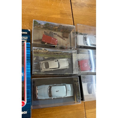 88 - Selection of assorted diecast cars includes james bond etc