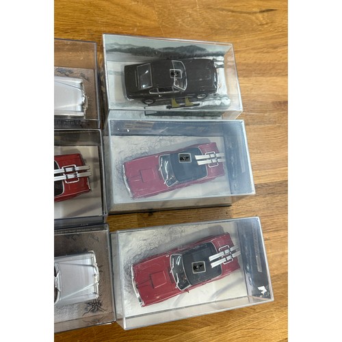 88 - Selection of assorted diecast cars includes james bond etc