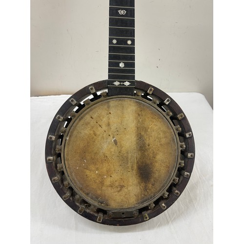 160 - Banjo mandolin possibly 1920/30 for restoration maker ' Windsor Banjo Factory Birmingham'