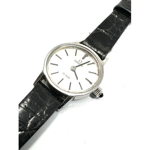 412 - OMEGA DE VILLE Ladies Vintage Hand-wind Wristwatch Working