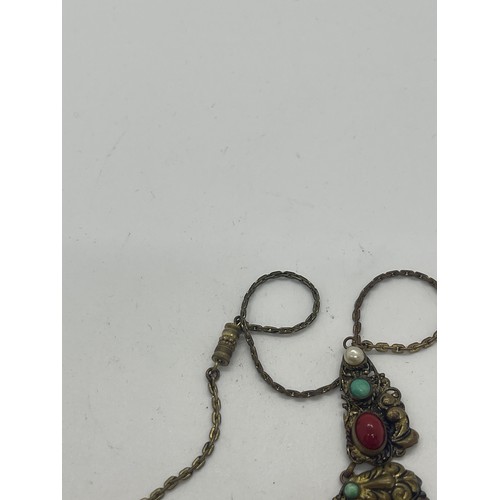 572 - Vintage Czech necklace attributed to Max Neiger