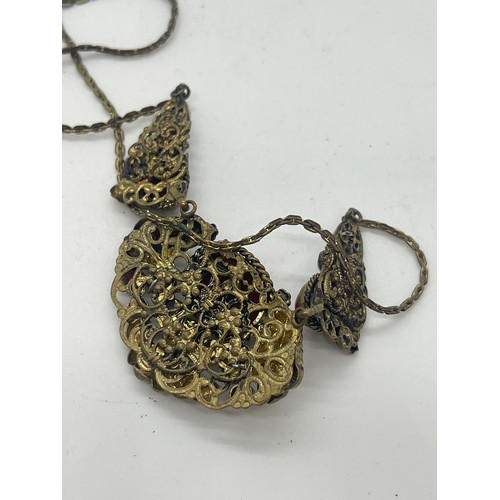 572 - Vintage Czech necklace attributed to Max Neiger