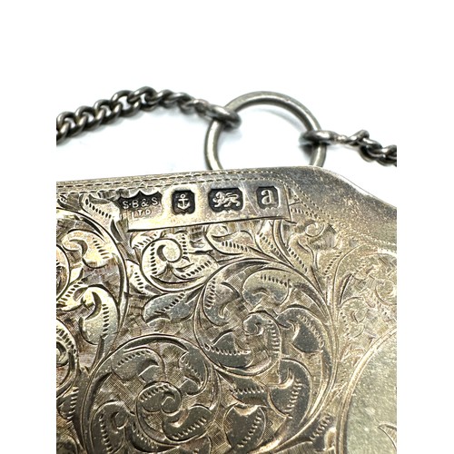 26 - Antique silver ladies bible holder / cover