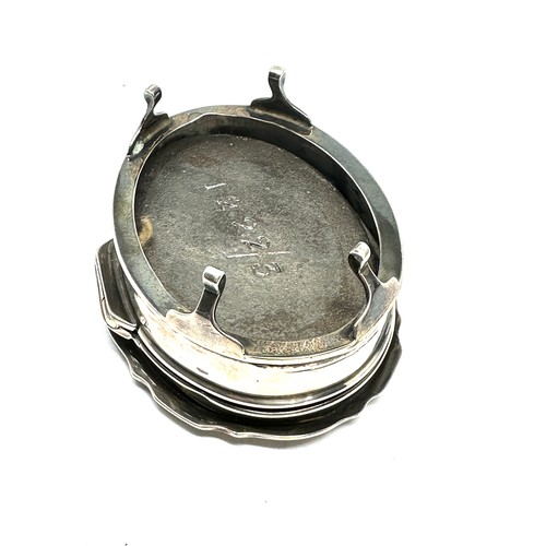 41 - .925 sterling trinket / jewellery box