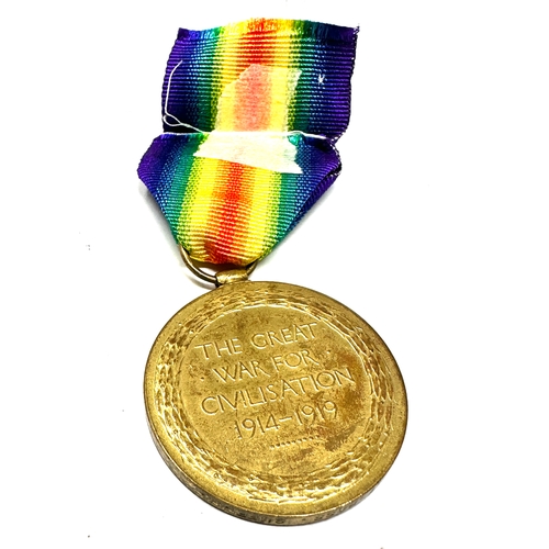 342 - WW1 Victory medal to 17367 pte. f.bass suffolk reg