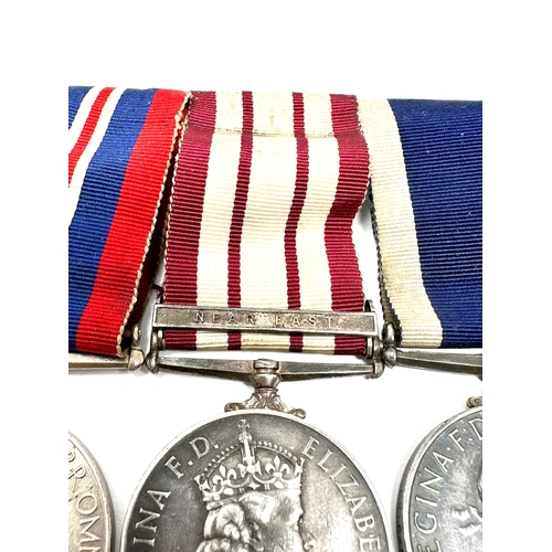 Navy General Service Medal Group Near East & Long Service Good Conduct ...