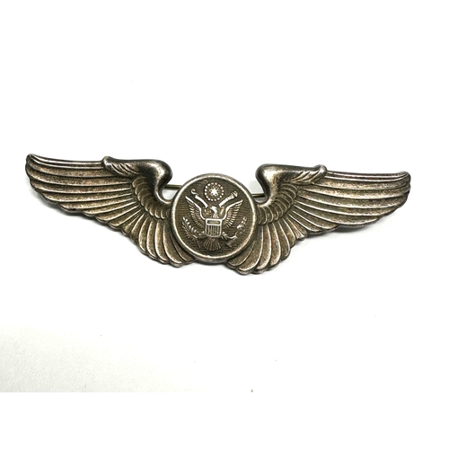 351 - WWII US Army Air Force Sterling Marked Wings