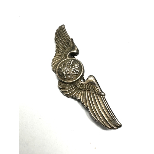 351 - WWII US Army Air Force Sterling Marked Wings