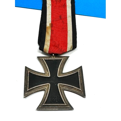 352 - ww2 German iron cross 2nd class no ring stamp