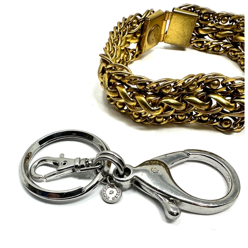 330 - Butler & wilson keyring snake necklace & bracelet