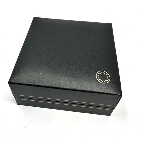 75 - original Boxed Mont blanc tie clip