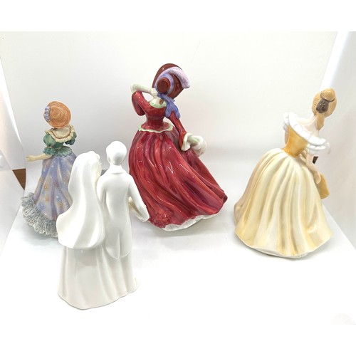 583 - Selection of lady figures includes Royal Doulton, Royal Country etc