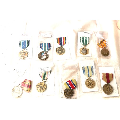 537 - United States of America 10 x different medals