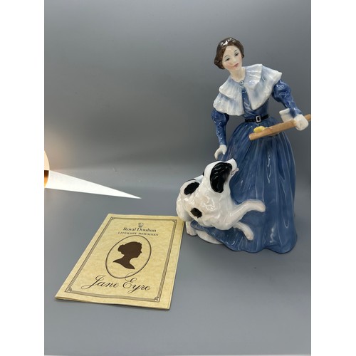 617 - Royal Doulton lady figure ' The Romance of Literature Literary Heroines Jane Eyre' with original box... 