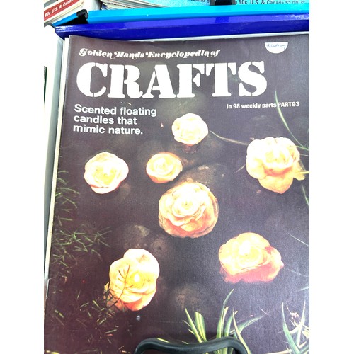 208 - Large selection of craft and knitting books