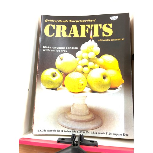 208 - Large selection of craft and knitting books