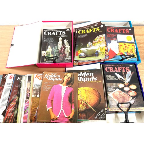 208 - Large selection of craft and knitting books