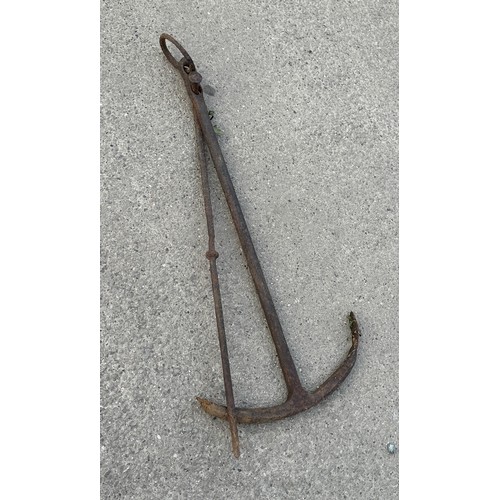 245 - Large boat anchor length 32 inches