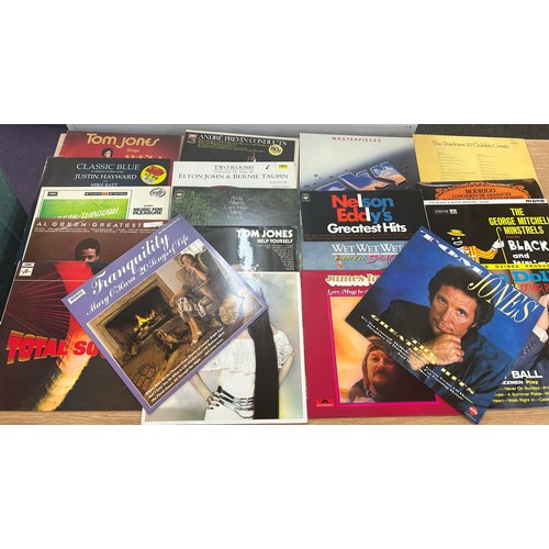 191 - Large selection of LP's to include Tom Jones, Classical etc