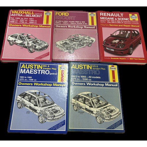 51 - Selection of 5 vintage Haynes workshop manuals