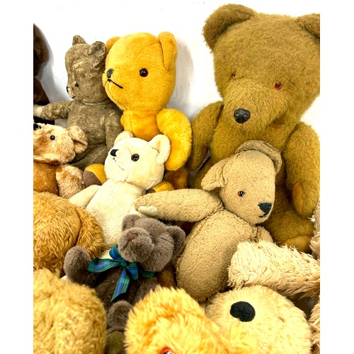 149 - Selection of vintage and later teddies to include Pedigree and Chad Valley