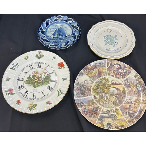 130 - Selection of collectors plate by John Finnie Wedgwood,  Pemberton & Oakes etc