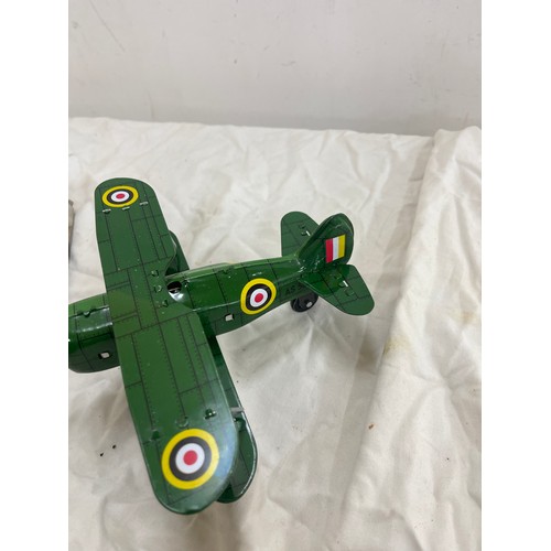 63 - Vintage tin aircraft model AS 586