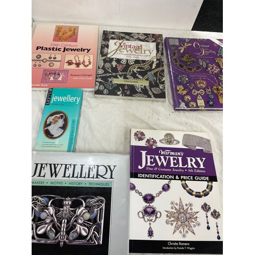 155 - Quantity of costume jewellery books