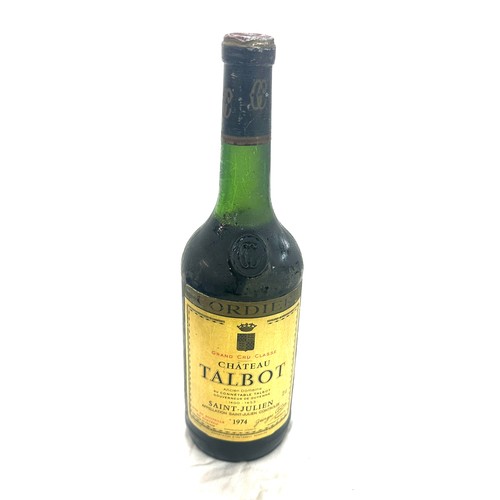 618 - Bottle of cordier talbot saint julien 1974