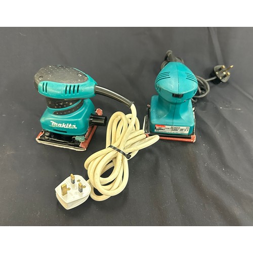 132 - 2 Makita sanders, working order