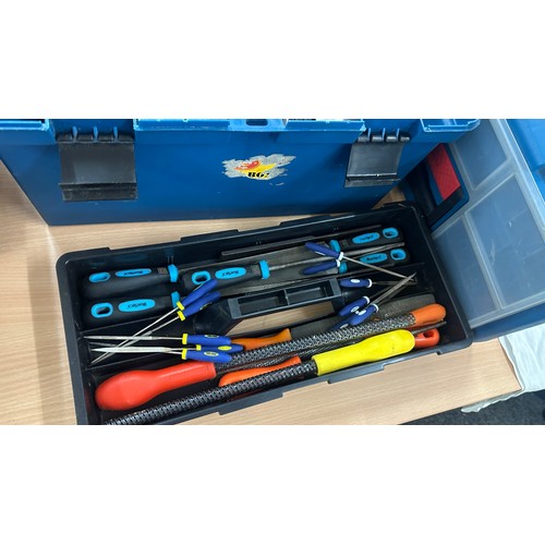 242 - Selection of assorted tools in tool boxes