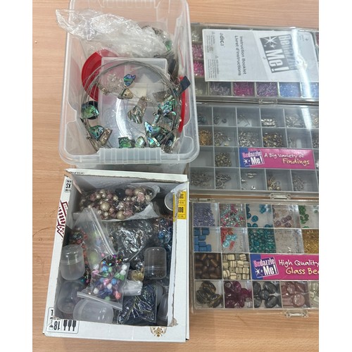 188 - Large selection of assorted costume beads