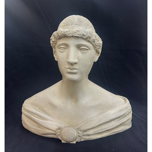 257 - Julius Caesar fibreglass bust height 18 inches