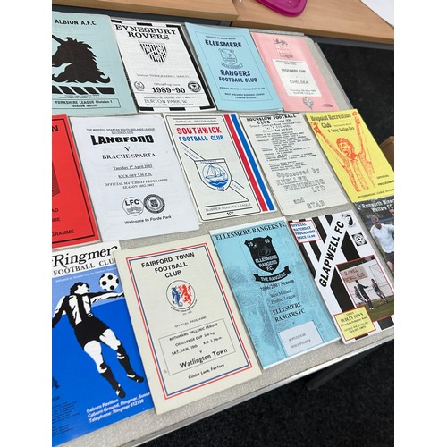 202 - Large selection of vintage and later programmes