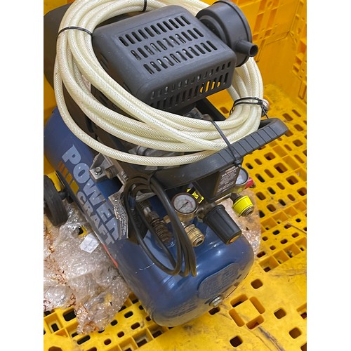 333 - Power craft air compressor, working order