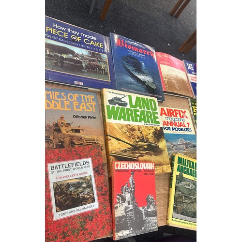 161 - Selection of miscellaneous books to include War books, car books etc