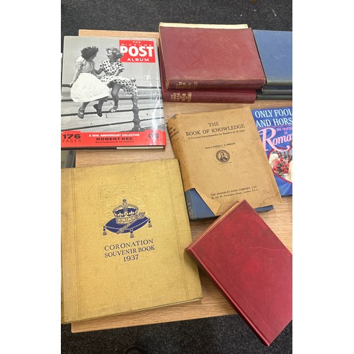 235 - Selection of vintage miscellaneous books to include Old dictionaries etc