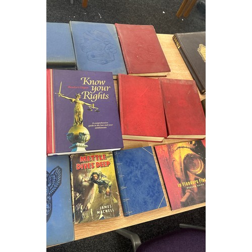 235 - Selection of vintage miscellaneous books to include Old dictionaries etc