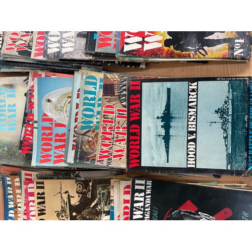 237 - Large selection of assorted WW2 magazines